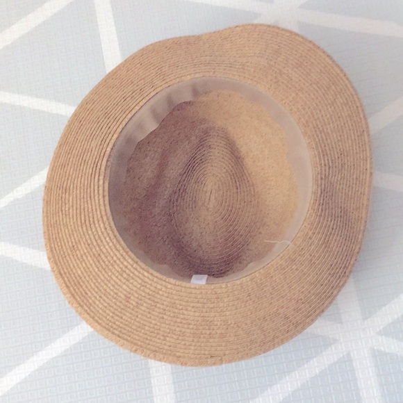 “Like New” Paper straw brimmed hat w/ colorful tassels! Fits head size 7”x 7.5” - Picture 3 of 4